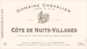 騎士父子夜丘干紅葡萄酒(Domaine Chevalier Pere & Fils Cote de Nuits Village, Burgundy, France)