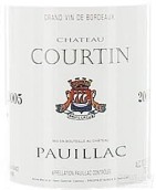 科特莊園紅葡萄酒(Chateau Courtin, Pauillac, France)