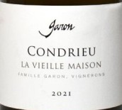 加仑酒庄老庄园白葡萄酒(Domaine Garon la Vieille Maison, Condrieu, France)