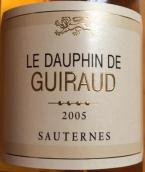 芝路酒莊吉羅海豚甜白葡萄酒(Chateau Guiraud Le Dauphin de Guiraud, Sauternes, France)