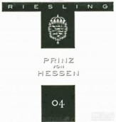 Prinz von Hessen Riesling Qba, Rheingau, Germany