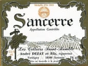 杜澤父子桑塞爾干白葡萄酒(Andre Dezat & Fils Sancerre Blanc, Loire, France)