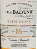 百富16年三桶蘇格蘭單一麥芽威士忌(The Balvenie Aged 16 Years Triple Cask Single Malt Scotch Whisky, Speyside, UK)