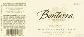 博泰樂巴特魯西園麝香甜白葡萄酒(Bonterra Bartolucci Vineyard Muscat, Lake County, USA)