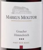 瑪斯莫麗酒莊格拉赫村天堂園三星黑皮諾紅葡萄酒(Weingut Markus Molitor Graacher Himmelreich*** Pinot Noir, Mosel, Germany)