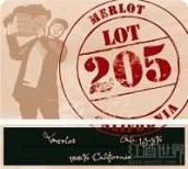 Cartlidge & Browne Lot 205 Merlot, California, USA