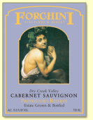 佛奇尼酒莊赤霞珠干紅葡萄酒(Forchini Vineyards & Winery Cabernet Sauvignon, Dry Creek Valley, USA)