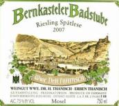 塔尼史班卡斯特勒-巴斯圖園雷司令遲摘白葡萄酒(Weingut Wwe. Dr. H. Thanisch Bernkasteler Badstube Riesling Spatlese, Mosel, Germany)