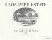 佩佩霞多麗干白葡萄酒(Clos Pepe Estate Chardonnay, Santa Rita Hills, USA)