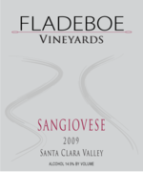 馬丁弗萊迪園桑嬌維薩干紅葡萄酒(Martin Ranch Winery Fladeboe Vineyards Sangiovese, Amador County, USA)