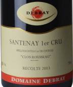 戴布雷酒莊盧梭（桑特奈一級(jí)園）紅葡萄酒(Domaine Debray Clos Rousseau, Santenay 1er Cru, France)