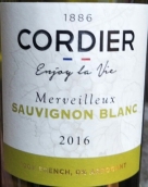 科爾迪耶享受精彩人生長相思白葡萄酒(Cordier Enjoy la Vie Merveilleux Sauvignon Blanc, Languedoc-Roussillon, France)