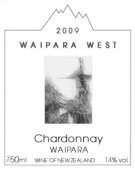 懷帕拉之西霞多麗干白葡萄酒(Waipara West Chardonnay, Waipara, New Zealand)