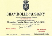 武戈伯爵酒莊（香波-慕西尼村）紅葡萄酒(Domaine Comte Georges de Vogue Chambolle-Musigny, Cote de Nuits, France)