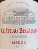 貝加當(dāng)酒莊紅葡萄酒(Chateau Begadan, Medoc, France)