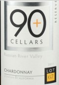 90布拉斯67號(hào)珍藏霞多麗干白葡萄酒(90+ Ninety Plus Cellars Lot 67 Reserve Chardonnay, Russian River Valley, USA)