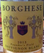 鮑格才酒莊創始人領域珍藏長相思干白葡萄酒(Castello di Borghese Founder's Field Reserve Sauvignon Blanc, North Fork, USA)