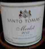 圣托馬斯酒莊梅洛紅葡萄酒(Bodegas de Santo Tomas Merlot, Ensenada, Mexico)