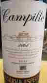 卡皮羅珍藏紅葡萄酒(Bodegas Campillo Reserva, Rioja DOCa, Spain)