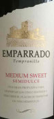 蒙德羅酒莊恩帕拉多丹魄半甜型紅葡萄酒(Montebro Emparrado Tempranillo(Semidulce), Catalunya, Spain)