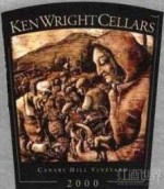 肯恩?萊特金絲雀山園黑皮諾干紅葡萄酒(Ken Wright Cellars Canary Hill Vineyard Pinot Noir, Eola-Amity Hills, USA)