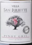 圣朱莉特酒莊灰皮諾珍藏白葡萄酒(Villa San Juliette Pinot Gris Reserve, Paso Robles, USA)