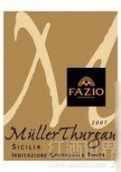 福紫米勒?qǐng)D高干白葡萄酒(Fazio Muller Thurgau Sicilia IGT, Sicily, Italy)