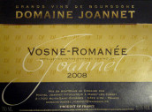 喬安納酒莊沃恩-羅曼尼村莊級干紅葡萄酒(Domaine Joannet Vosne-Romanee Rouge,  Vosne-Romanee, France)