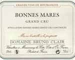 布魯諾·克萊爾酒莊（波內(nèi)瑪爾特級園）干紅葡萄酒(Domaine Bruno Clair Bonnes-Mares Grand Cru, Cote de Nuits, France)