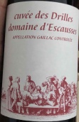 艾斯考斯酒莊德里爾紅葡萄酒(Domaine d'Escausses Cuvee des Drilles Rouge, Gaillac, France)