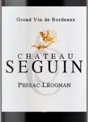 塞金酒庄红葡萄酒(Chateau Seguin, Pessac-Leognan, France)