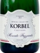 科貝爾莫斯卡托起泡酒(Korbel Moscato Frizzante, California, USA)