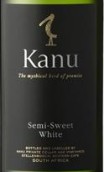 卡諾塞米甜白葡萄酒(Kanu Semi Sweet White, Stellenbosch, South Africa)