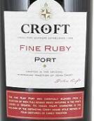 高樂福酒莊精品寶石紅波特酒(Croft Fine Ruby Port, Douro, Portugal)