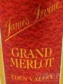 尔文酒庄梅洛红葡萄酒(Irvine Grand Merlot, Eden Valley, Australia)