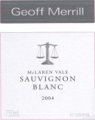 杰夫梅里爾長相思干白葡萄酒（邁拉侖維爾）(Geoff Merrill Sauvignon Blanc, McLaren Vale, Australia)