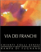 福格納諾弗蘭奇路基安帝紅葡萄酒(La Rampa di Fugnano Via di Franchi, Chianti Colli Senesi DOCG, Italy)