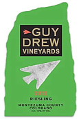 蓋伊·德魯酒莊雷司令半甜白葡萄酒(Guy Drew Vineyards Riesling, Colorado, USA)