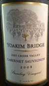 喬金橋赤霞珠干紅葡萄酒(Yoakim Bridge Cabernet Sauvignon, Napa Valley, USA)