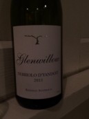 格蘭維羅妍多依溪內比奧羅干紅葡萄酒(Glenwillow Nebbiolo d'Yandoit, Bendigo,Australia)