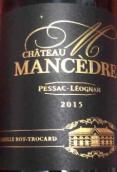 曼賽德酒莊紅葡萄酒(Chateau Mancedre, Pessac-Leognan, France)