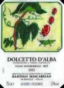 馬沙雷洛酒莊蒙羅比奧洛魯園多姿桃紅葡萄酒(Bartolo Mascarello Vigne Monrobiolo-Rue Dolcetto d'Alba, Piedmont, Italy)