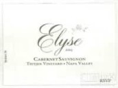 伊萊斯蒂提恩園赤霞珠干紅葡萄酒(Elyse Winery Tietjen Vineyard Cabernet Sauvignon, Rutherford, USA)