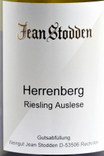 瓊施托登海西亞雷司令干白葡萄酒(Jean Stodden Recher Riesling, Ahr, Germany)