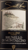 薩塞蒂酒莊布魯奈羅珍藏紅葡萄酒(Livio Sassetti Pertimali Brunello di Montalcino DOCG Riserva, Tuscany, Italy)