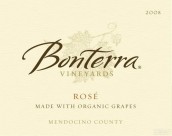 博泰樂桃紅葡萄酒(Bonterra Rose, Mendocino County, USA)