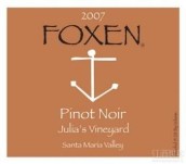 福克森茱莉亞園黑皮諾干紅葡萄酒(Foxen Julia's Vineyard Pinot Noir, Santa Maria Valley, USA)