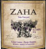 特霍酒莊扎哈托克園混釀紅葡萄酒(TeHo Zaha Toko Vineyard El Corte, Paraje Altamira, Argentina)