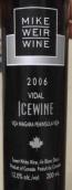 麥克·威爾酒莊威代爾冰酒(Mike Weir Wine Vidal Icewine, Niagara Peninsula, Canada)