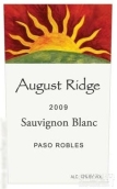 八月嶺長(zhǎng)相思干白葡萄酒(August Ridge Vineyards Sauvignon Blanc, Paso Robles, USA)